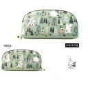 ムーミン 2way メガネポーチ コスメポーチ ムーミンとリトルミイ ソフトタイプ メガネクロス付き Glasses case【MOOMIN/moomin ch...
