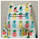 クラフト 抱き枕 フルーツクラフト　抱き枕クッション　パイナップルコラット（ねこ）FRUIT CRAFT HOLDING CUSHION C209-36【クラフトホリック／CRAFTHOLIC／抱き枕】【楽ギフ_メッセ入力】