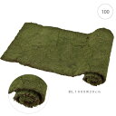 【人工芝 観葉植物】ナチュラルモスマットロール (L100*W30cm) モス インテリア 店舗装飾 造花 フェイクグリーン アレンジ 吊下げ 天井 壁面