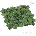 【2枚セット】ハーブガーデンマット(30cm) 人工芝 観葉植物 モス インテリア 店舗装飾 造花 フェイクグリーン アレンジ 吊下げ 天井 壁面
