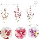 【2本セット】【造花 蘭】プリマオーキッド (88cm) ゴージャス 可愛い ナチュラル 店舗装飾 インテリアディスプレイ 季節 演出 飾り イベント 装飾 造花 観葉植物 アートグリーン