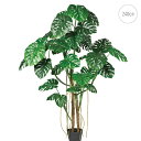 【おすすめ商品】【大型サイズ】モンステラツリー (高さ240cm) 特大サイズ グリーン 観葉植物 造花 タヒチ 南国 夏 観葉植物 大型 インテリア 人工 フ...