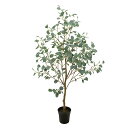 【大型】ユーカリブランチポット (高さ150cm) 観葉植物 造花 リアル タヒチ 南国 夏 観葉植物 大型 インテリア 人工 フェイク 模様替え おしゃれ モ...