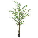 ドウダンツツジ (高さ190cm) グリーン 観葉植物 造花 大型 リアル タヒチ 南国 夏 観葉植物 大型 インテリア 人工 フェイク 模様替え おしゃれ モ...