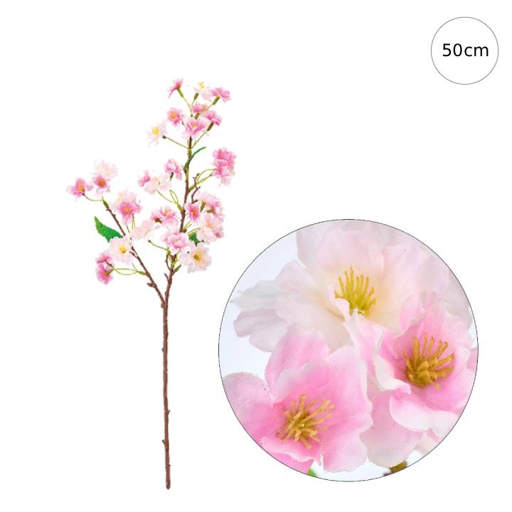 【新作】【5本入り】かれん山桜 (50cm) 春 店舗装飾 インテリアディスプレイ 季節 演出 飾り イベント 装飾 造花 観葉植物 アートグリーン さくら 春色 和風 洋風 アレンジ 可愛い
