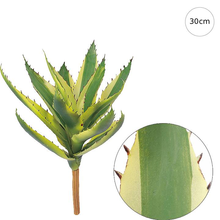 Rakuten - 【2本セット】アロエスピラ (30cm) 造花 多肉植物 店舗装飾 ヒカクシダ アレンジ 壁 天井 吊り カフェ 玄関 アレンジ エントランス モデルルーム ホテル