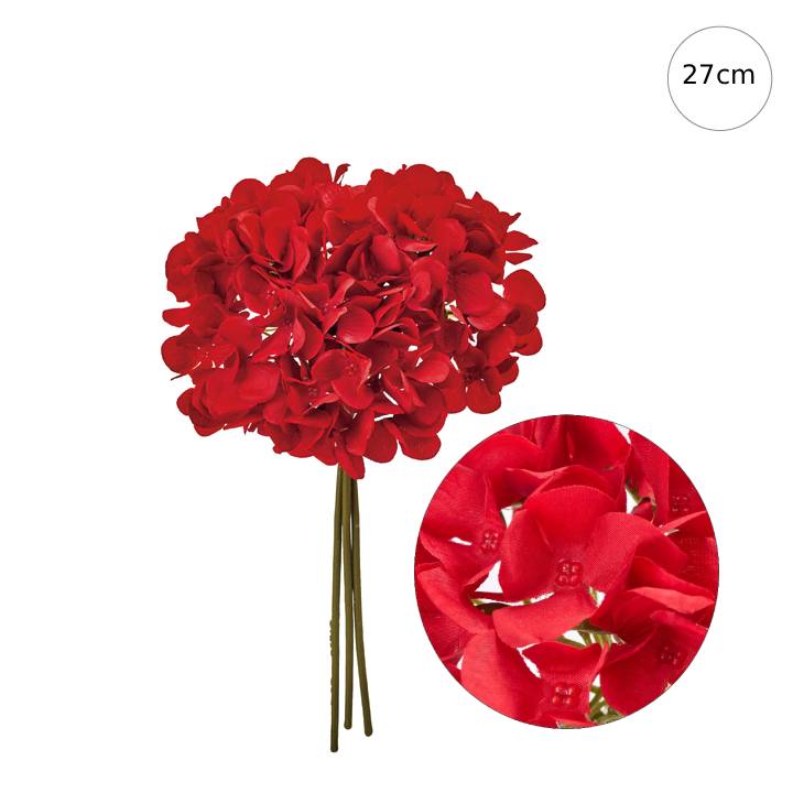 乐天商城 - 【新作】【3束セット】トロワハイドレンジアバンドル (L27cm) 造花 紫陽花 店舗装飾 インテリアディスプレイ 季節 演出 飾り イベント 装飾 造花 観葉植物 アートグリーン 和モダン ホテル エレガント シンプルリアル 和風洋風