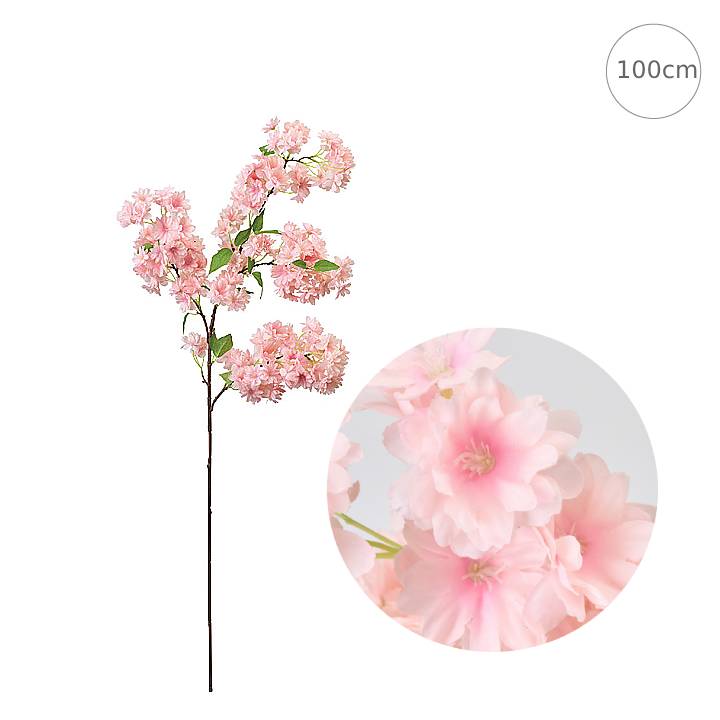 【新作】【2本セット】たわわ山桜 (100cm) 春 店舗装飾 インテリアディスプレイ 季節 演出 飾り イベント 装飾 造花 観葉植物 アートグリーン さくら アレンジ 和風 洋風 華やか