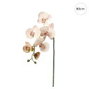 【2本セット】造花 胡蝶蘭 (80cm) (ソフトピンク) ゴージャス 店舗装飾 インテリア ディスプレイ 季節 演出 飾り イベント 装飾 造花 観葉植物 ア...