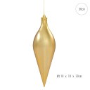 【3個セット】【クリスマス 飾り】300mmフロストスピアゴールドL(30cm) クリスマス ゴールド 飾り ボール ツリー