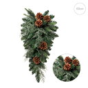 【2個セット】【クリスマス スワッグ】ステイブルグリーンドロップ クリスマス 飾り ヤドリギ スワッグ アートフラワー リース 玄関 オーナメント インテリア クリスマスリース ギフト クリスマス 玄関 クリスマスツリー おしゃれ 店舗 ショップ