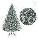 ■雪をかぶったようなウィスラースノーツリー (180cm) クリスマス ツリー オーナメント LED おしゃれ インテリア ヌードツリー 置物 ボール クラシッ...