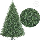 【在庫限り】オレゴンツリー (210cm) クリスマス ツリー オーナメント LED おしゃれ インテリア ヌードツリー 置物 ボール クラシック スノー 雪 ...
