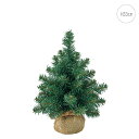 【2個セット】モンテジュートツリー (33cm) クリスマス ツリー オーナメント LED おしゃれ インテリア ヌードツリー 置物 ボール クラシック スノー 雪 北欧 商業施設 ホテル 店内ツリー 店内装飾 聖夜 ホワイトクリスマス