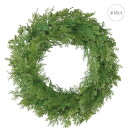 【クリスマスリース】シーダーリース(φ65cm)クリスマス リース オーナメント LED おしゃれ インテリア ヌードツリー 置物 ボール クラシック スノー ...