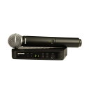 SHURE 『BLX24/SM58』据置型1ch受信機とSM58マイクヘッドのハンドヘルド型送信機をセットにしたパッケージ【在庫ありの場合1~3営業日で出荷可能...
