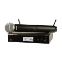 SHURE 『BLX24R/B58』ラックマウント型受信機とBETA 58Aマイクヘッドのハンドヘルド型送信機をセットにしたパッケージ【在庫ありの場合1~3営業...