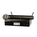 SHURE 『BLX24R/SM58』ラックマウント型受信機とSM58ハンドヘルド型送信機をセットにしたパッケージ【在庫ありの場合1~3営業日で出荷可能】