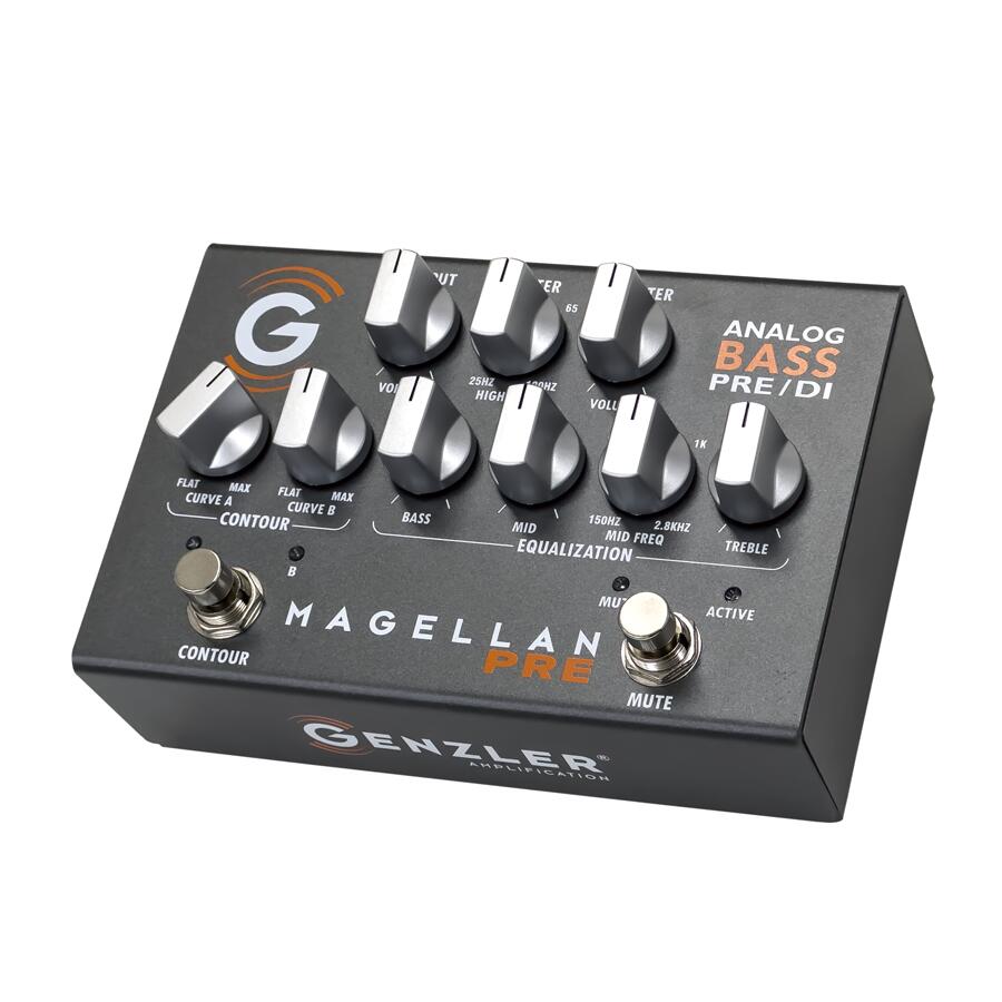 GENZLER（ゲンツラー）ベースプリアンプ/DI・ペダル『MAGELLAN PRE ANALOG BASS PRE/DI PEDAL』【送料無料】【代引き手数料無料】