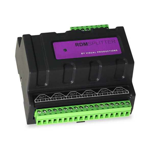 Visual Productions DMXスプリッター『RdmSplitter』【在庫ありの場合1~3営業日で出荷可能】