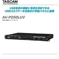 タスカムAV-P250LUVUSB電源TASCAMパワーディストリビューター