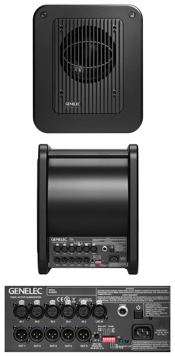 GENELEC アクティブ・サブウーファー『7050CPM』【在庫ありの場合1~3営業日で出荷可能】