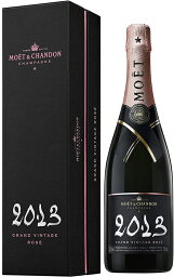 ポイント2倍以上!LVMH[2013]モエ・エ・シャンドングランヴィンテージロゼ750ml 【BOX入】モエシャンドンシャンパンchampagneMoet&ChandonGrandVintage ギフト 贈り物 お祝い お礼