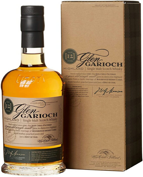 【オフィシャル】グレンギリー 12年 48% 700ml イギリス ハイランド シングルモルト GLEN GARIOCH ギフト 贈り物 お祝い お礼