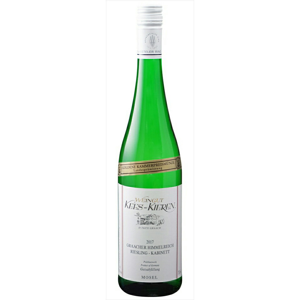 ポイント2倍以上!◇ グラーハー ヒンメルライヒ リースリング カビネット 750ml  白 ドイツ モーゼル 甘口 Graacher Himmelreich Riesling Kabinett ギフト 贈り物 お祝い お礼