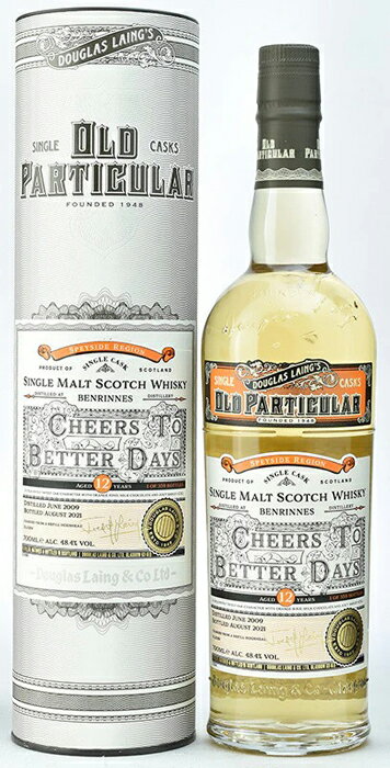 |Cg2{ȏ!y_OXCzI[hEpeBL[ xlX 12N 2009 48.4% 700ml XyCTCh VOg Douglas Laing Cheers to Better Days Old Particular Mtg 蕨 j 