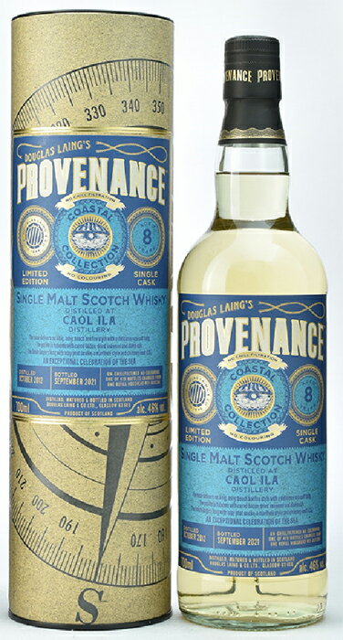 【ダグラスレイン】プロヴェナンス カリラ 8年 2012 46% 700ml アイラ シングルモルト Douglas Laing PROVENANCE COASTAL COLLECTION CAOL ILA ギフト 贈り物 お祝い お礼