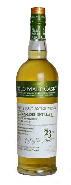 【ハンターレイン】オールド・モルト・カスク クラガンモア 23年 [1989] 50% 700ml スペイサイド HUNTER LAING The Old Malt Cask CRAGGANMORE ギフト 贈り物 お祝い お礼