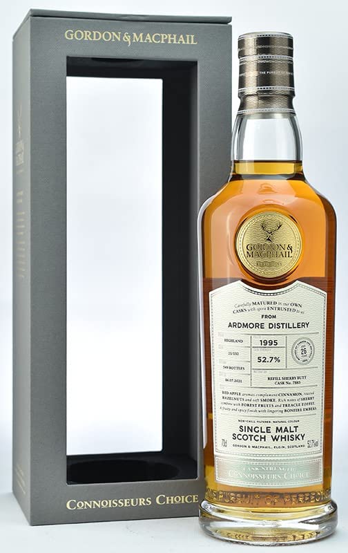 【ゴードン＆マクファイル】コニサーズチョイス アードモア 26年 1995 52.7% 700ml ハイランド シングルモルト Gordon & Macphail Connoisseurs Choice Ardmore ギフト 贈り物 お祝い お礼