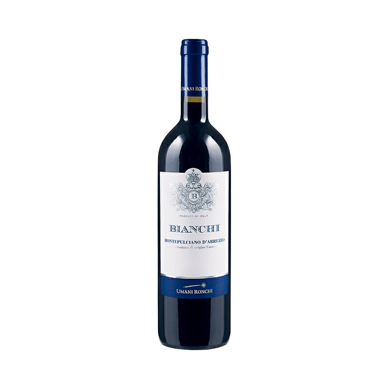 カベルネ ソーヴィニョンをわずかに加え、オーク樽で3ヶ月熟成させたバランスのとれたワインです。心地よい凝縮した果実味、やわらかいタンニンとまろやかな味わいは、パスタや肉料理によく合います。●名称：赤ワイン●商品名欧名/"Bianchi" Montepulciano d'Abruzzo●生産者/【ウマニ・ロンキ】●生産者欧名/UMANI RONCHI●原産国：イタリア●産地：アブルッツォ●原材料：モンテプルチアーノ/カベルネ ソーヴィニョン【※ご注意ください※】ワインの商品名にヴィンテージ（生産年）表記のないものは流通の関係上、下記の状況となります【最新ヴィンテージ】【在庫ヴィンテージ】【ノンヴィンテージ】また表記のあるものでもメーカーの在庫状況により変更になる場合もございます※ヴィンテージについてはご注文前にお気軽にお問合せくださいカベルネ ソーヴィニョンをわずかに加え、オーク樽で3ヶ月熟成させたバランスのとれたワインです。心地よい凝縮した果実味、やわらかいタンニンとまろやかな味わいは、パスタや肉料理によく合います。●名称：赤ワイン●商品名欧名/"Bianchi" Montepulciano d'Abruzzo●生産者/【ウマニ・ロンキ】●生産者欧名/UMANI RONCHI●原産国：イタリア●産地：アブルッツォ●原材料：モンテプルチアーノ/カベルネ ソーヴィニョン