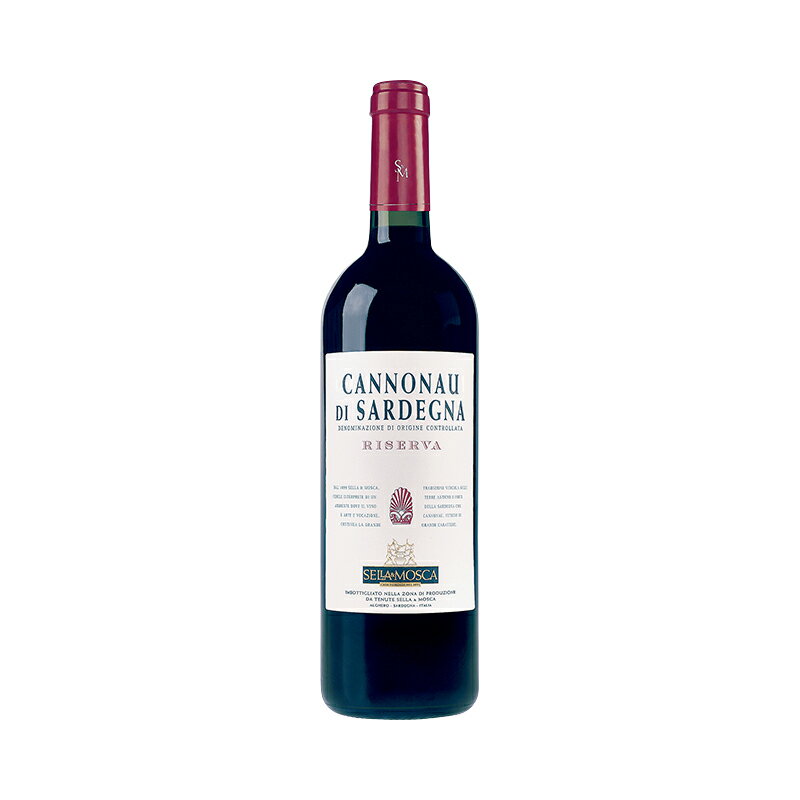 サルデーニャ島特有のブドウ品種カンノナウを木樽で2年間熟成させました。ブルーベリーやブラックベリーを思わせる、華やかで果実感あふれる赤ワインです。●名称：赤ワイン●商品名欧名/Cannonau di Sardegna Riserva●生産者/【セッラ・モスカ】●生産者欧名/SELLA&MOSCA●原産国：イタリア●産地：サルデーニャ●原材料：カンノナウ【※ご注意ください※】ワインの商品名にヴィンテージ（生産年）表記のないものは流通の関係上、下記の状況となります【最新ヴィンテージ】【在庫ヴィンテージ】【ノンヴィンテージ】また表記のあるものでもメーカーの在庫状況により変更になる場合もございます※ヴィンテージについてはご注文前にお気軽にお問合せくださいサルデーニャ島特有のブドウ品種カンノナウを木樽で2年間熟成させました。ブルーベリーやブラックベリーを思わせる、華やかで果実感あふれる赤ワインです。●名称：赤ワイン●商品名欧名/Cannonau di Sardegna Riserva●生産者/【セッラ・モスカ】●生産者欧名/SELLA&MOSCA●原産国：イタリア●産地：サルデーニャ●原材料：カンノナウ