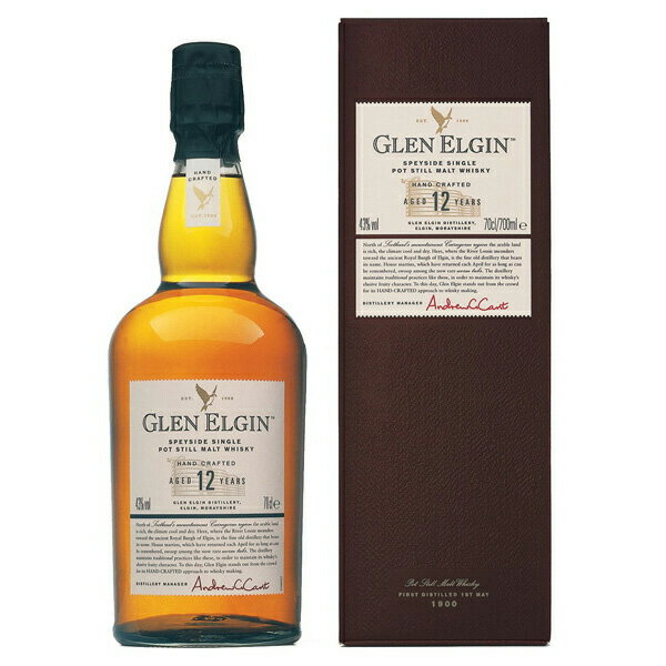 【オフィシャル】グレンエルギン 12年 43% 700ml glenelgin12yo シングルモルト スコッチ ウイスキーウイスキー スコッチウイスキー シングルモルトウイスキーウイスキー スコッチウイスキー シングルモルトウイスキー ギフト 贈り物 お祝い お礼