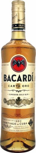 プエルトリコ バカルディバカルディ ゴールド 40% 750ml ラム カクテル BACARDIGOLD ギフト 贈り物 お祝い お礼