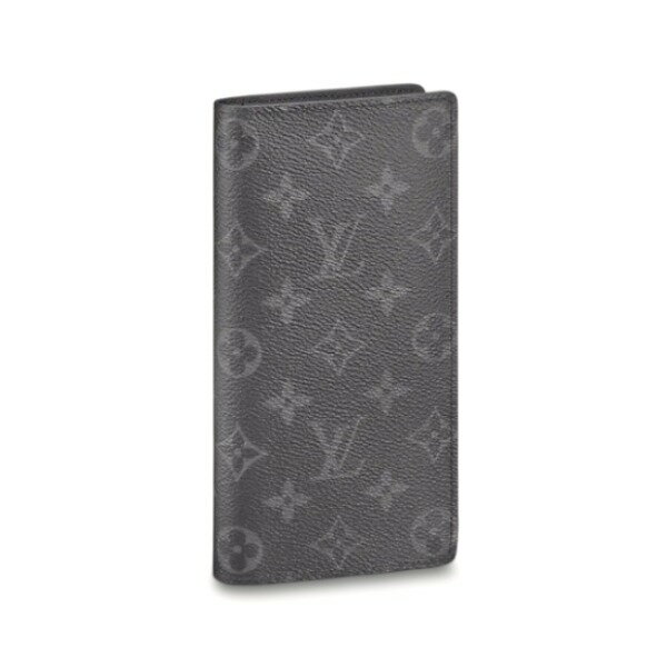 ルイヴィトン LOUIS VUITTON 長財布 二つ折り エクリプス ポルトフォイユ・ブラザ モノグラムキャンバス M61697 グレー LV 【SS】 【中古】のサムネイル