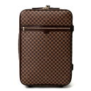 ルイヴィトン LOUIS VUITTON キャリーバッグ キャスター付き旅行かばん ダミエ ペガス70 ダミエキャンバス N23247 ブラウン LV 【SS】 【中古】