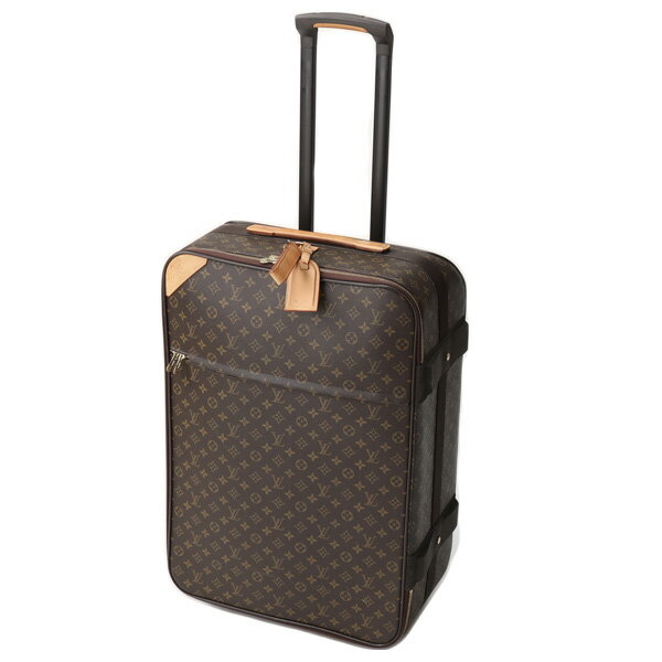 キャスター付き旅行カバン モノグラム ペガス70 M23248 ルイ・ヴィトン ブラウン スーツケース LOUIS VUITTON LV 【中古】