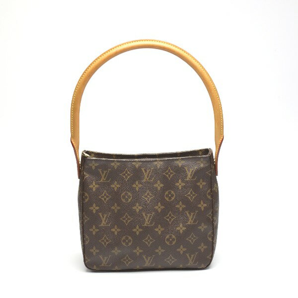 ルイヴィトン LOUIS VUITTON ショルダーバッグ ハンドバッグ モノグラム ルーピング MM モノグラムキャンバス M51146 ブラウン LV  