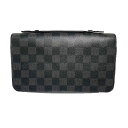 ルイヴィトン LOUIS VUITTON セカンドバッグ 長財布 ダミエグラフィット ジッピーXL ダミエグラフィットキャンバス N41503 グラフィット LV 【SS】 【中古】