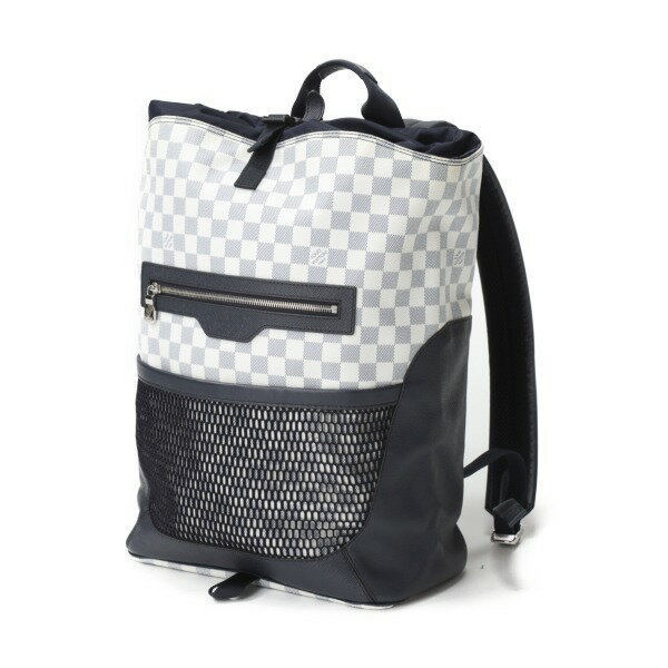 ルイヴィトン LOUIS VUITTON リュック・デイパック マッチポイント ダミエコースト バッグパック ダミエキャンバス N40018 ホワイト×ネイビー LV 【SS】 【中古】のサムネイル