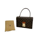 ルイヴィトン LOUIS VUITTON ハンドバッグ ハンドバッグ モノグラム コンコルド モノグラムキャンバス M51190 ブラウン LV 【SS】 【中古】