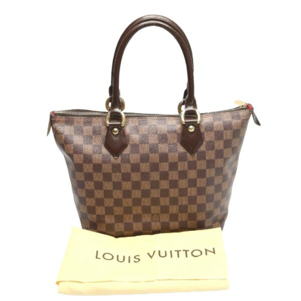 ルイヴィトン LOUIS VUITTON ハンドバッグ ハンドバッグ ダミエ サレアPM ダミエキャンバス N51183 ブラウン LV 【SS】 【中古】