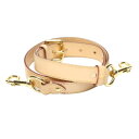 ルイヴィトン LOUIS VUITTON ショルダーストラップ ショルダーストラップ ヌメ革 キーポルバンドリエール用 J00109 ベージュ LV 【SS】 ...