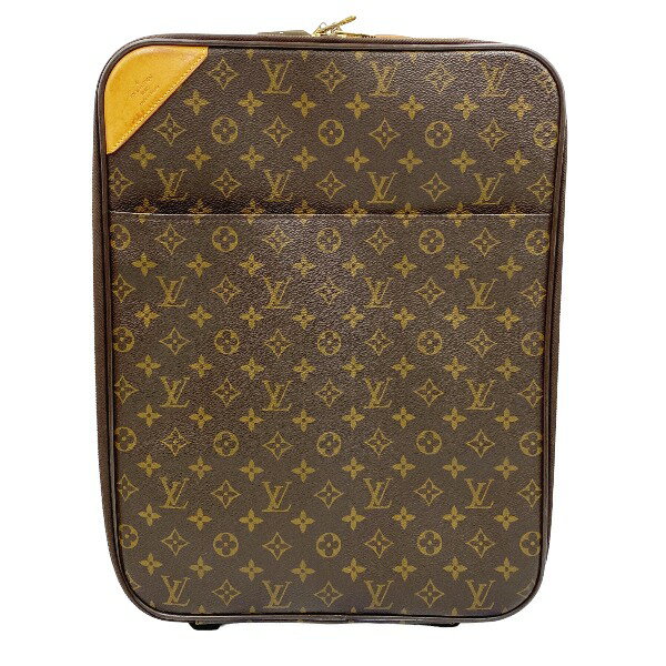 ルイヴィトン LOUIS VUITTON キャリーバッグ キャスター付き旅行かばん モノグラム ペガス45 モノグラムキャンバス M23293 ブラウン LV  