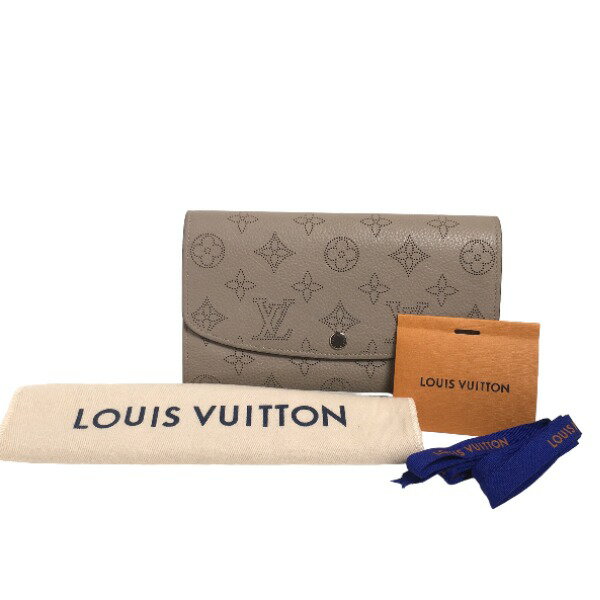 ルイヴィトン LOUIS VUITTON 長財布 長財布 モノグラム ポルトフォイユ イリス モノグラムマヒナ M60144 ガレ LV 【SS】 【中古】