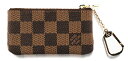 小銭入れ兼用キーケース ダミエ ポシェットクレ N62658 ルイ・ヴィトン エベヌ キーケース LOUIS VUITTON LV【OS】