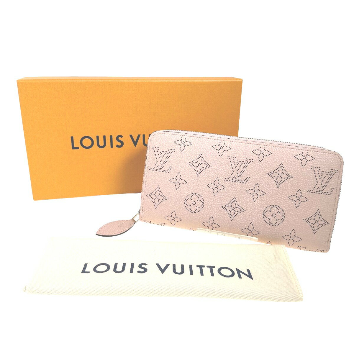 ルイヴィトン LOUIS VUITTON 長財布 長財布 マヒナ ジッピー・ウォレット モノグラムマヒナ M61868 マグノリア LV  